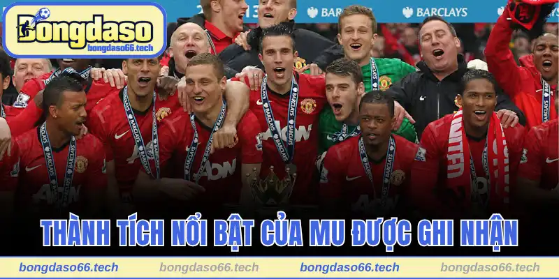 Manchester United - Hành Trình Đầy Cảm Xúc Của Quỷ Đỏ 3 Thành tích nổi bật của MU được ghi nhận